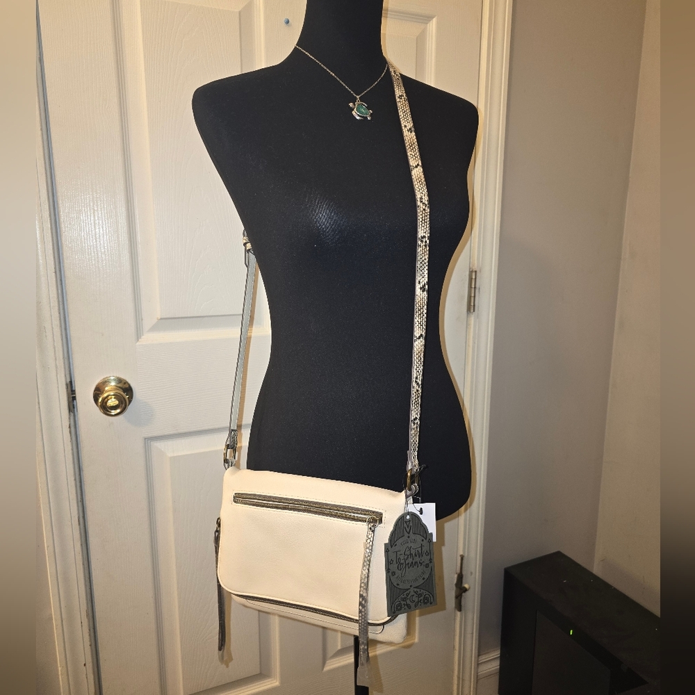 NWT Beige Crossbody Bag